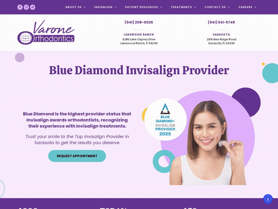 Dr. Karen Varone — Varone Orthodontics, Lakewood Ranch FL